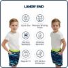 Lands’ End Little Boys’ Swimwear UPF 50 Mesh Liner Swim Trunks (XXS-S)(Blue)