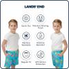Lands’ End Little Boys’ Swimwear UPF 50 Mesh Liner Swim Trunks (XXS-S)(Malibu Blue)