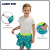Lands’ End Little Boys’ Swimwear UPF 50 Mesh Liner Swim Trunks (XXS-S)(Neon Yellow)