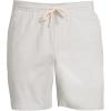 Lands’ End Men’s 7″ Deck Short(Soft Putty)