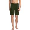 Lands’ End Men’s 9 Inch Packable Cargo Swim Shorts(Dark Cilantro Green)