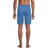Lands’ End Men’s 9 Inch Packable Cargo Swim Shorts(Mariner Blue)