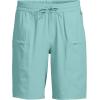 Lands’ End Men’s 9 Inch Packable Cargo Swim Shorts(Pale Teal)