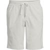 Lands’ End Men’s 9″ Pull On Deck Shorts(Soft Putty)