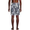 Lands’ End Men’s 9″ Volley Hydroliner Swim Trunks(Slate Blue Stipple Palm)