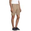 Lands’ End Men’s Big 9 Inch Comfort Waist Comfort First Knockabout Chino Shorts(Khaki)