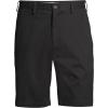 Lands’ End Men’s Big 9″ Traditional Fit No Iron Chino Shorts(Black)