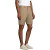 Lands’ End Men’s Big 9″ Traditional Fit No Iron Chino Shorts(Khaki)