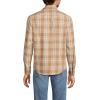 Lands’ End Men’s Coastal Flannel(Desert Tan Plaid)