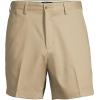 Lands’ End Men’s Comfort Waist 6″ No Iron Chino Shorts(Khaki)