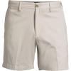 Lands’ End Men’s Comfort Waist 6″ No Iron Chino Shorts(Light Stone)