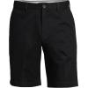 Lands’ End Men’s Comfort Waist 9″ No Iron Chino Shorts(Black)