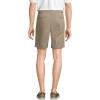 Lands’ End Men’s Comfort Waist 9″ No Iron Chino Shorts(Khaki)