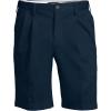 Lands’ End Men’s Comfort Waist Pleated 9″ No Iron Chino Shorts(Radiant Navy)