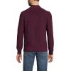 Lands’ End Men’s Drifter Quarter Zip Sweater(Lush Burgundy)