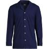 Lands’ End Men’s Essential Pajama Shirt(Deep Sea Navy)