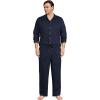 Lands’ End Men’s Essential Pajama Shirt(Radiant Navy)