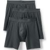 Lands’ End Men’s Flex Performance Boxer Brief 3 Pack(Steel Gray)