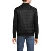 Lands’ End Men’s Insulated Sweater Jacket(Black)