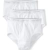 Lands’ End Men’s Knit Briefs 3 Pack(White)