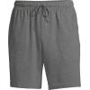 Lands’ End Men’s Knit Jersey Pajama Shorts(Charcoal Heather)