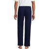 Lands’ End Men’s Poplin Pajama Pants(Deep Sea Navy)