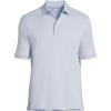 Lands’ End Men’s Short Sleeve American-Grown Supima Cotton Polo Shirt(Soft Blue Haze)
