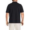 Lands’ End Men’s Short Sleeve Comfort-First Mesh Polo Shirt(Black)
