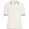 Lands’ End Men’s Short Sleeve Comfort-First Mesh Polo Shirt(Egret White)