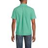 Lands’ End Men’s Short Sleeve Sail Rigger Shirt(Bay Water Green)