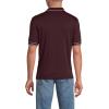 Lands’ End Men’s Short Sleeve Tipped Welt Pocket American-Grown Supima Cotton Polo(Lush Burgundy)