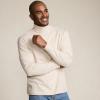 Lands’ End Men’s Super-T Cotton-Blend Turtleneck Shirt(Flax Heather)