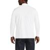 Lands’ End Men’s Super-T Cotton-Blend Turtleneck Shirt(White)