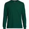 Lands’ End Men’s Super-T Long Sleeve T-Shirt with Pocket(Pine Valley)