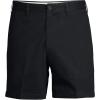 Lands’ End Men’s Traditional Fit 6″ No Iron Chino Shorts(Black)