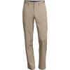 Lands’ End Men’s Traditional Fit Flex Performance Stretch Golf Pants(Khaki)