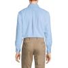 Lands’ End Men’s Traditional Fit Solid No Iron American-Grown Supima Oxford Dress Shirt(Blue)