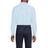 Lands’ End Men’s Traditional Fit Solid No Iron American-Grown Supima Oxford Dress Shirt(Blue/Limoncello Stripe)