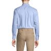 Lands’ End Men’s Traditional Fit Solid No Iron American-Grown Supima Pinpoint Buttondown Collar Dress Shirt(Light Blue)