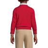 Lands’ End School Uniform Boys Cotton Modal Fine Gauge V-Neck Sweater(Red)