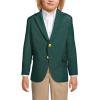 Lands’ End School Uniform Boys Hopsack Blazer(Evergreen)