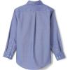 Lands’ End School Uniform Boys Long Sleeve Oxford Dress Shirt(French Blue)