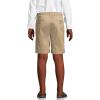 Lands’ End School Uniform Boys Plain Front Blend Chino Shorts(Khaki)