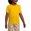 Lands’ End School Uniform Boys Short Sleeve Essential T-Shirt(Racing Yellow)