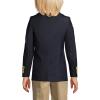 Lands’ End School Uniform Boys Tailored Fit Hopsack Blazer(Deep Navy)