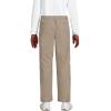 Lands’ End School Uniform Girls Active Performance Chino Pants(Khaki)