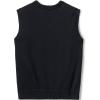 Lands’ End School Uniform Kids Cotton Modal Fine Gauge Sweater Vest(Black)