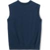 Lands’ End School Uniform Kids Cotton Modal Fine Gauge Sweater Vest(Classic Navy)