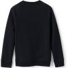 Lands’ End School Uniform Kids Crew Sweatshirt(Black)