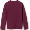 Lands’ End School Uniform Kids Crew Sweatshirt(Burgundy)